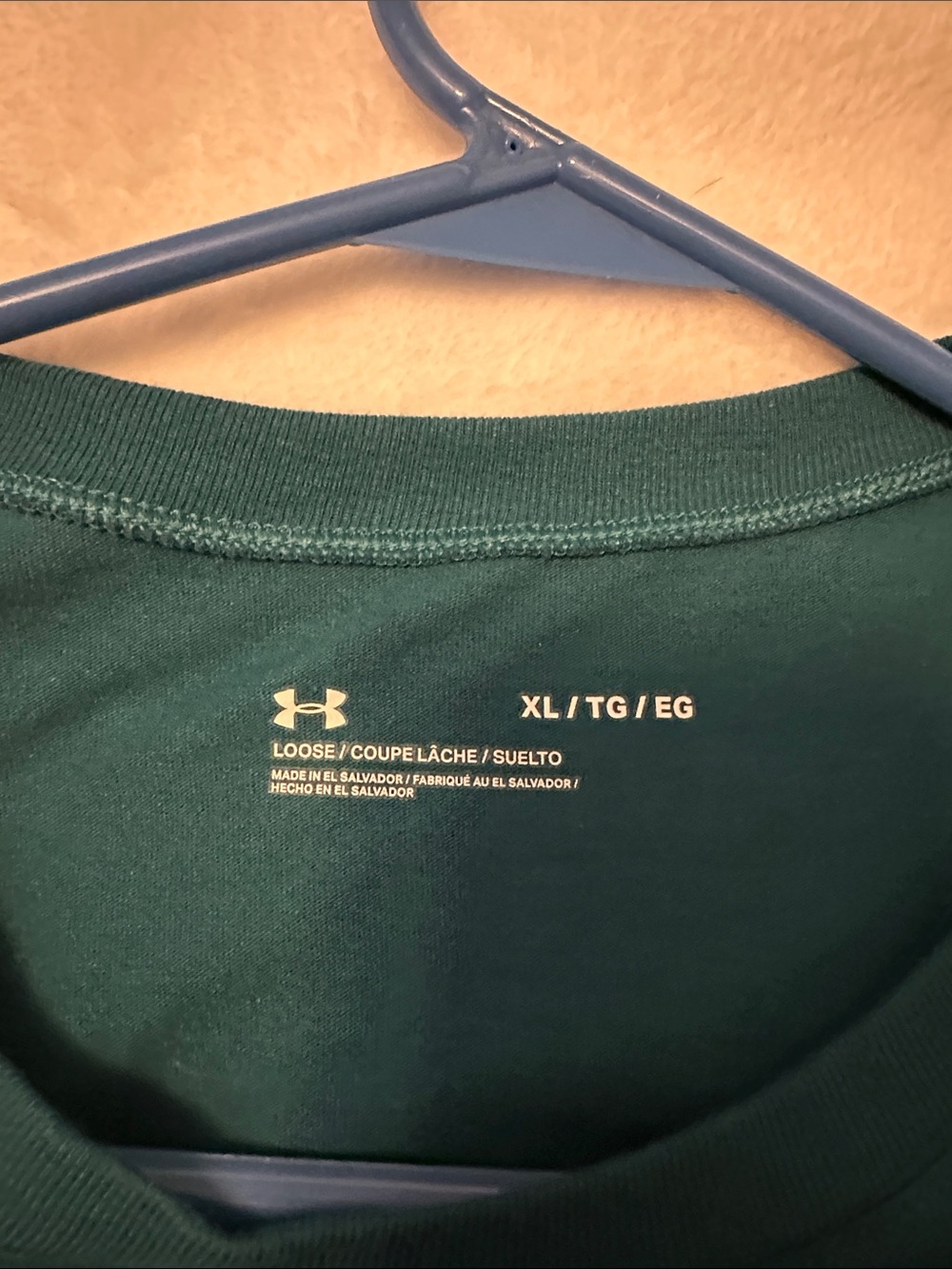 Under Armour Teal Sleeveless Logo Tank - Picture 4 of 4